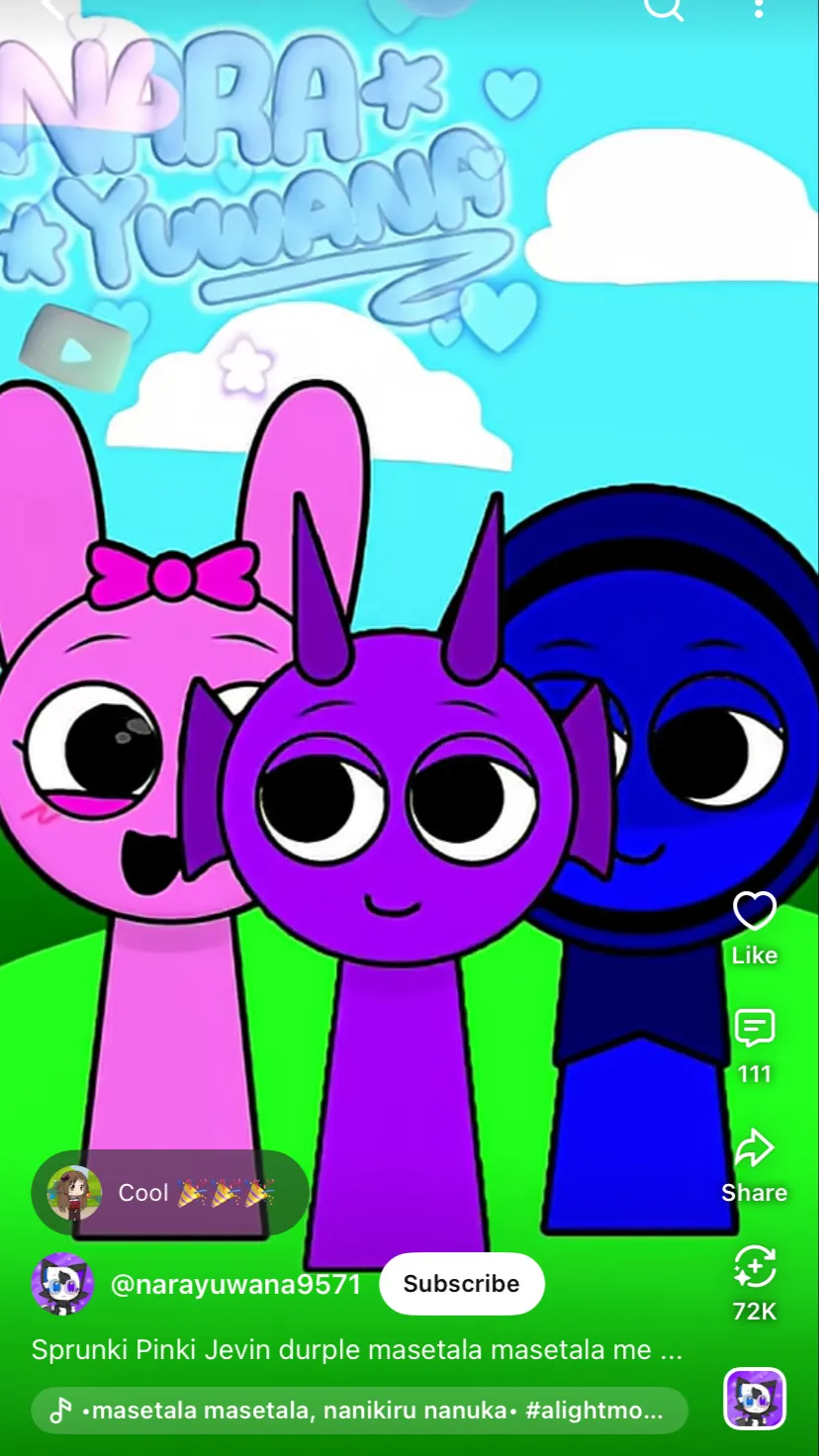 ai character: Sprunki background