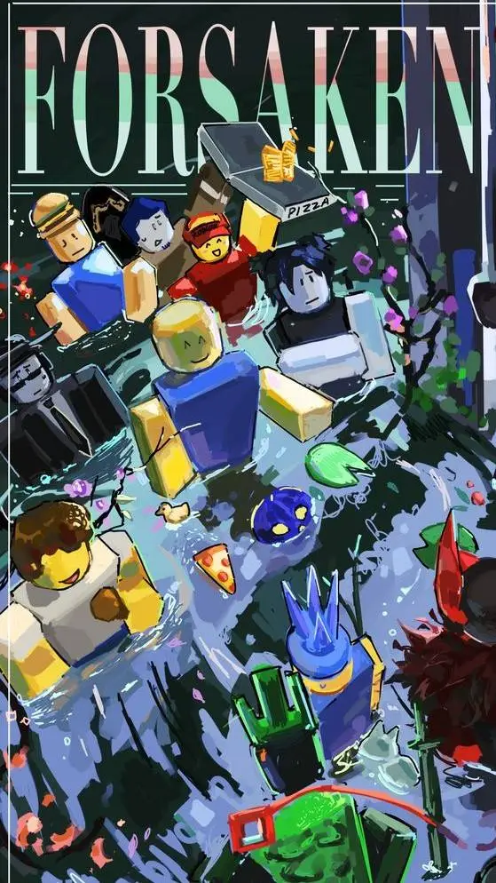 ai character: 🩶FORSAKEN🖤 background