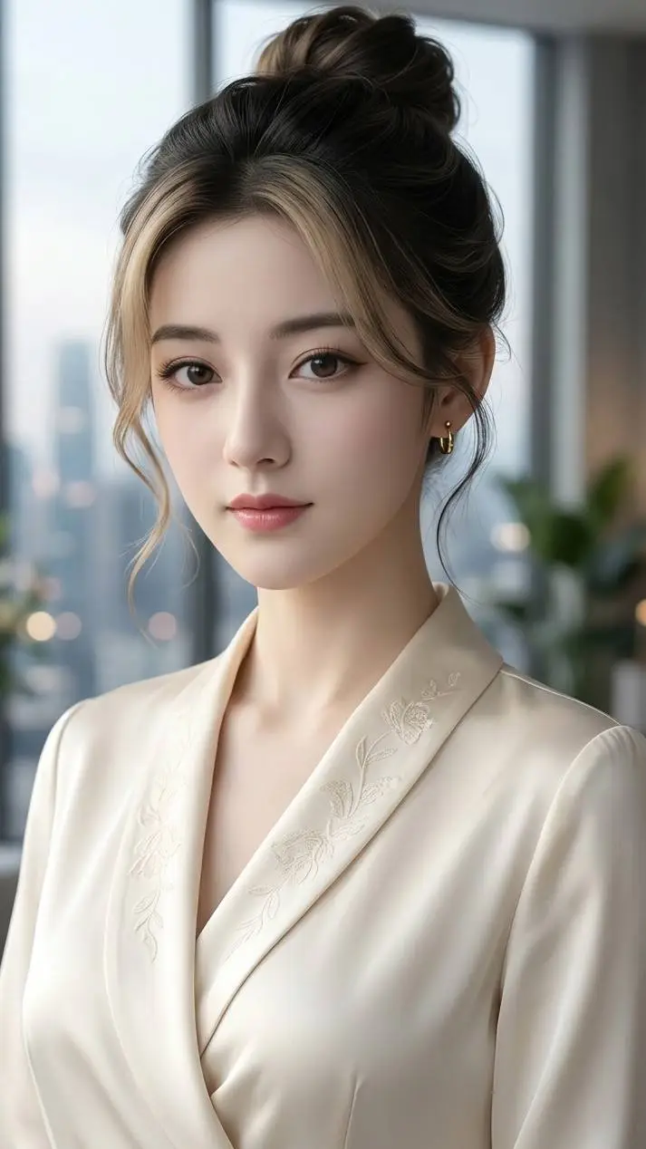 ai character: Yun Zae  (Ember) background