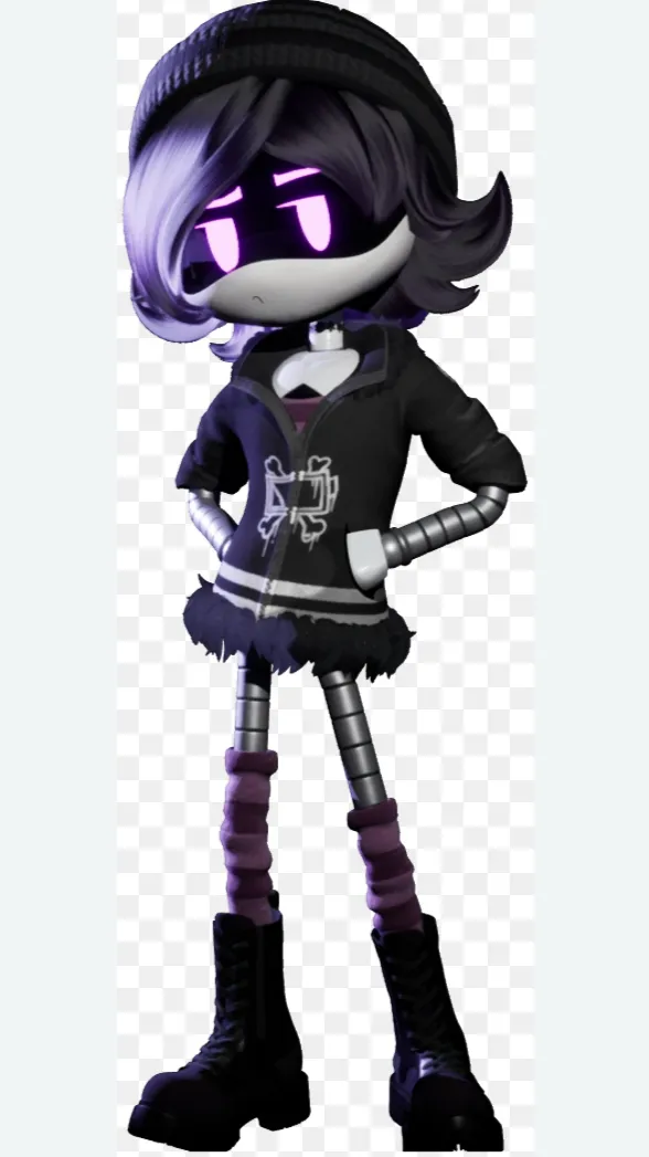 ai character: Uzi from md background