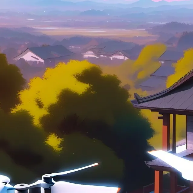 chat with ai character: the drone race