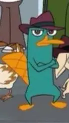 ai character: perry the platypus background