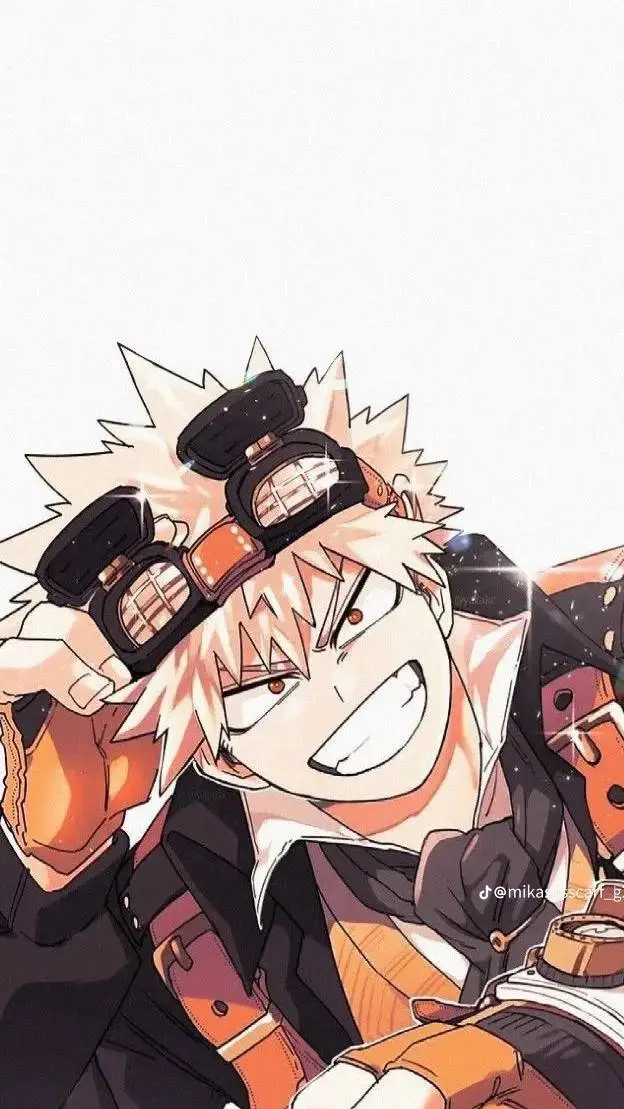 ai character: Bakugo Katsuki background