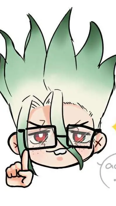 ai character: Senku Ishigami/kid background