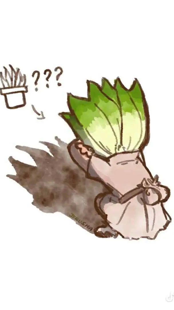 ai character: DR STONE SLEEPOVER background