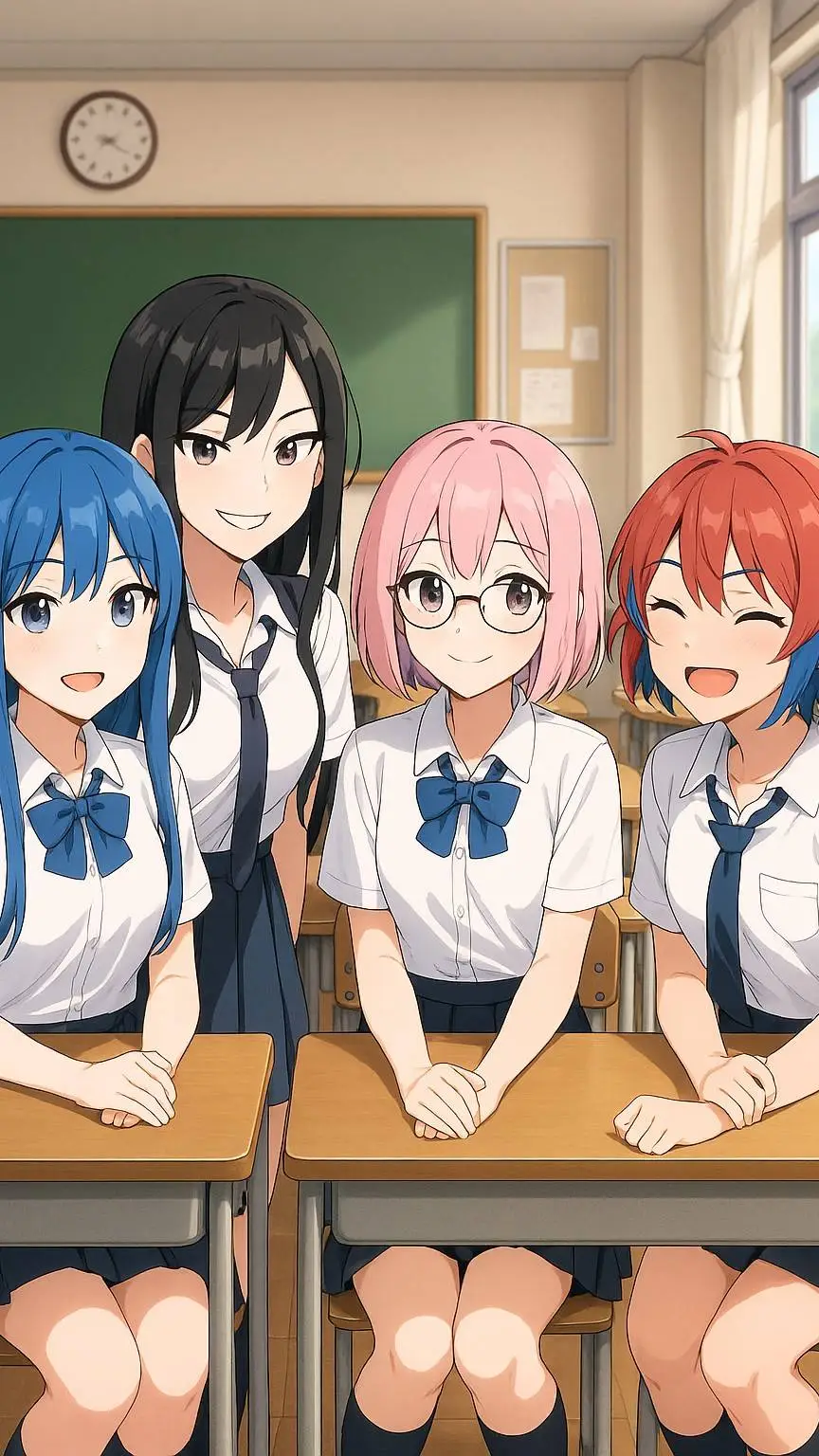 ai character: Las brows background
