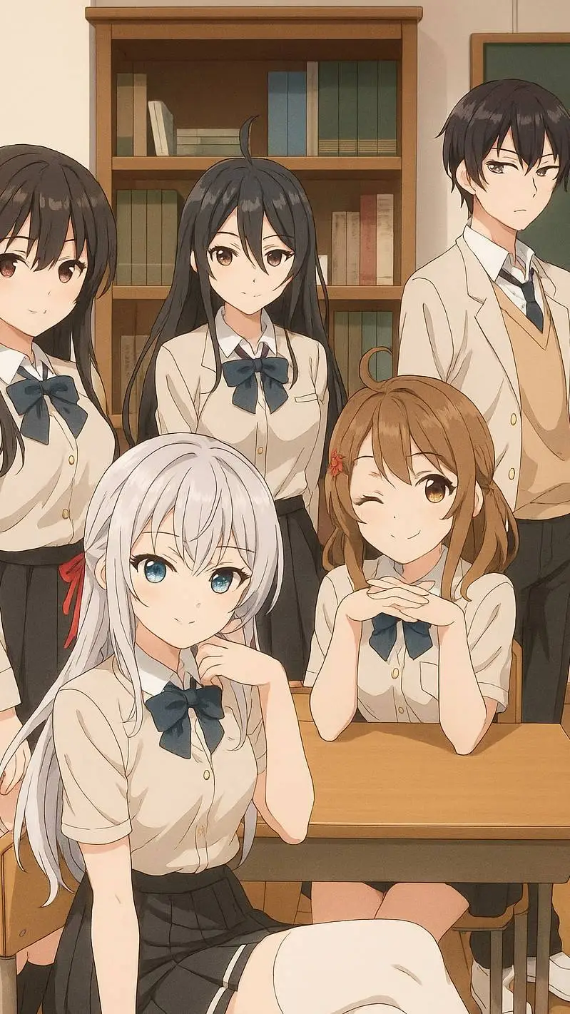 ai character: Roshidere  background