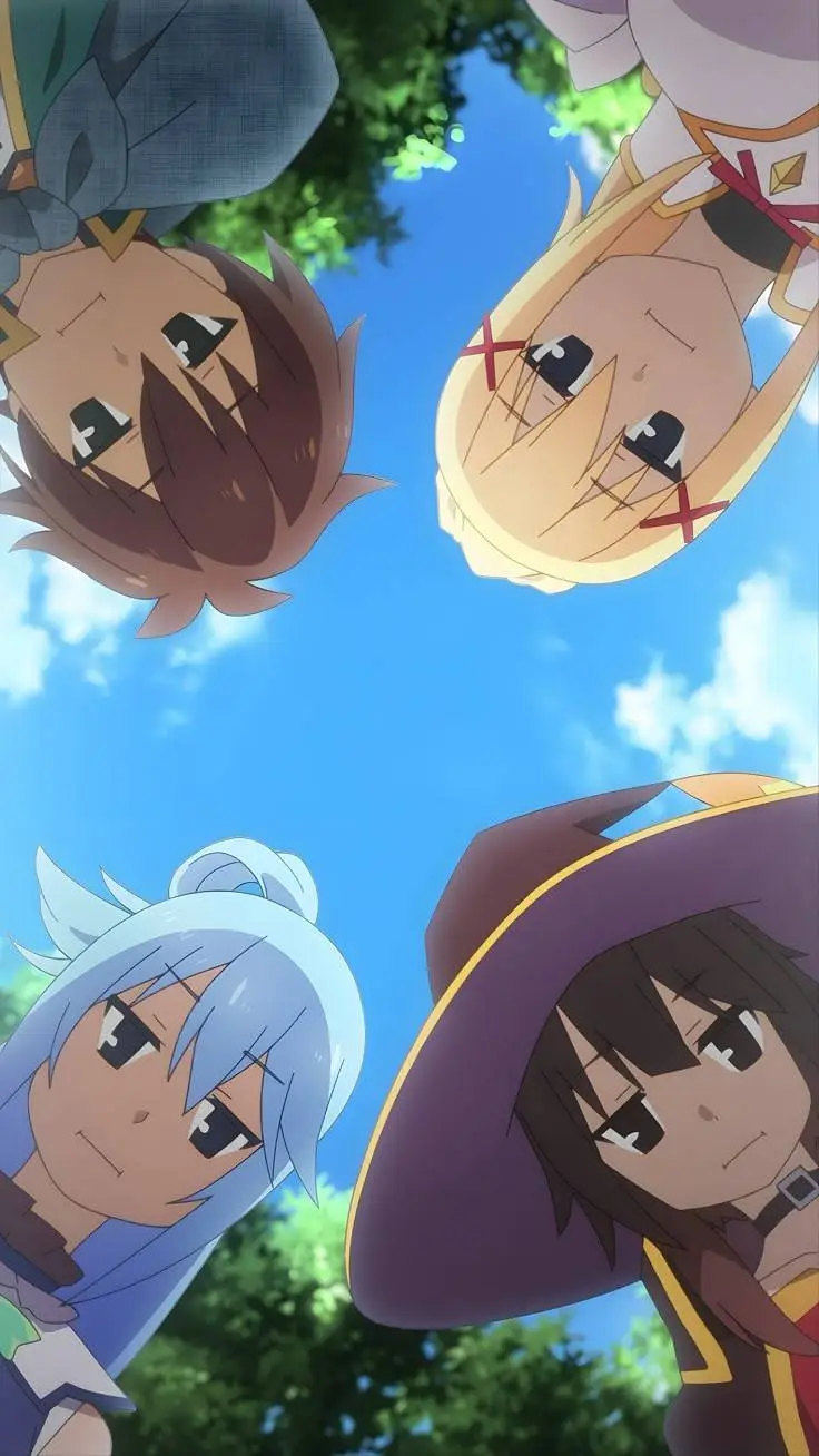 ai character: KonoSuba! background
