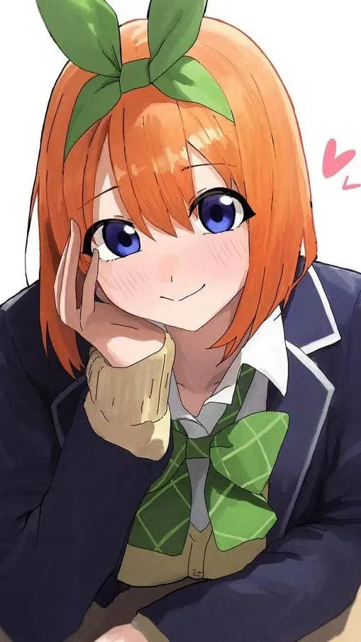 ai character: Yotsuba Nakano background