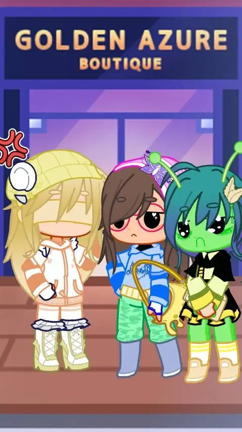 ai character: the three grls  background