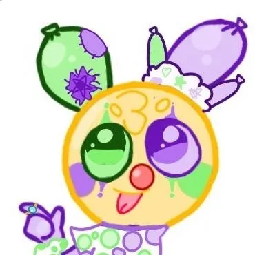 chat with ai character: 💚💜🎈 looey 🎈💜💚