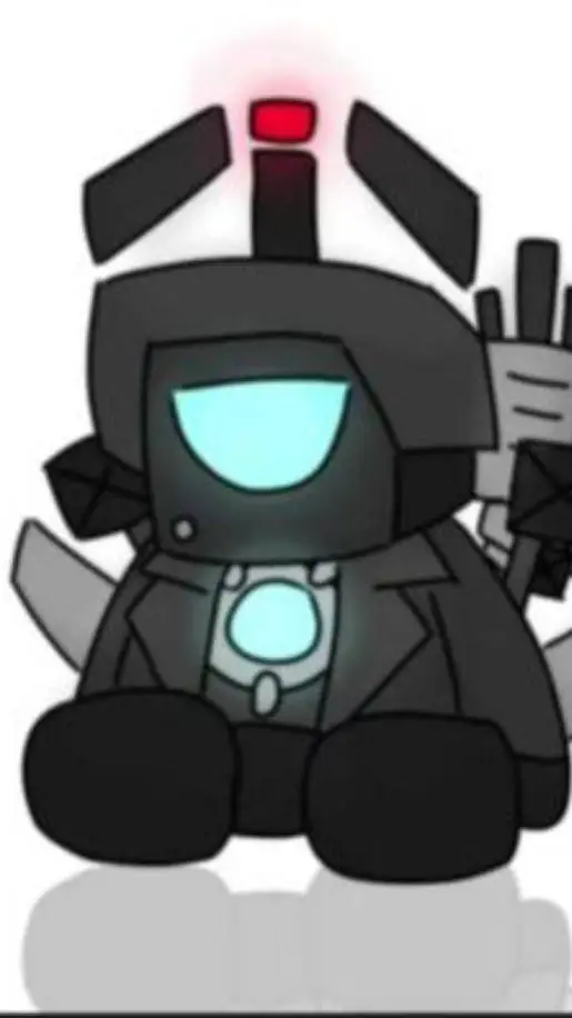 ai character: Mini titan Cam man background