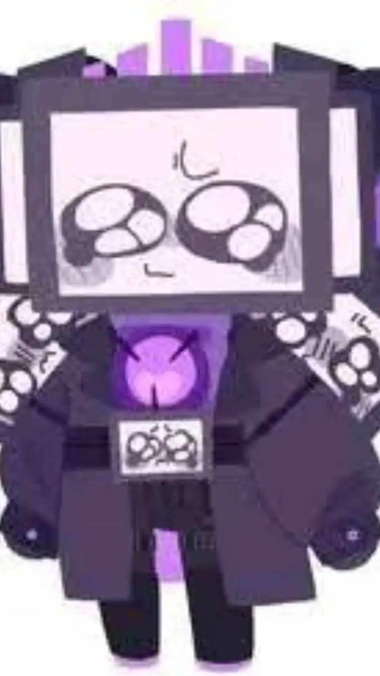 ai character: Mini Titan TV man background