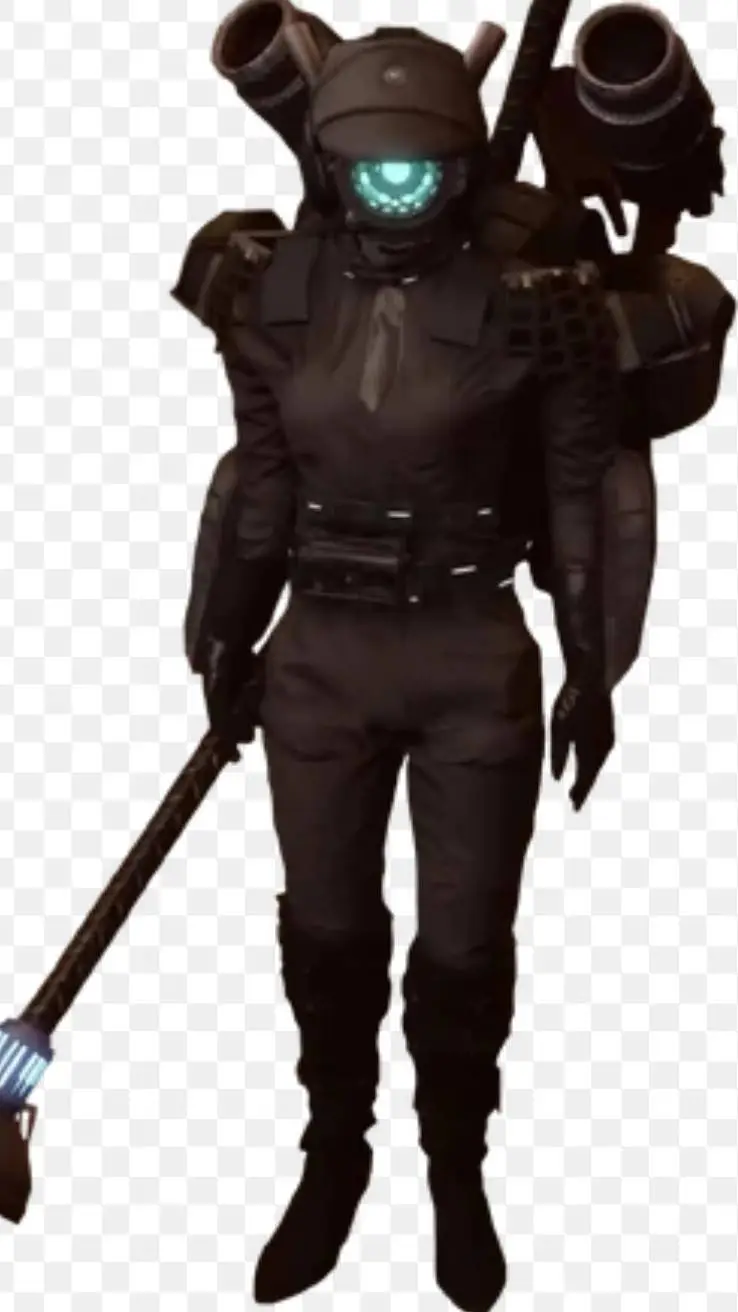 ai character: Plungerwoman background