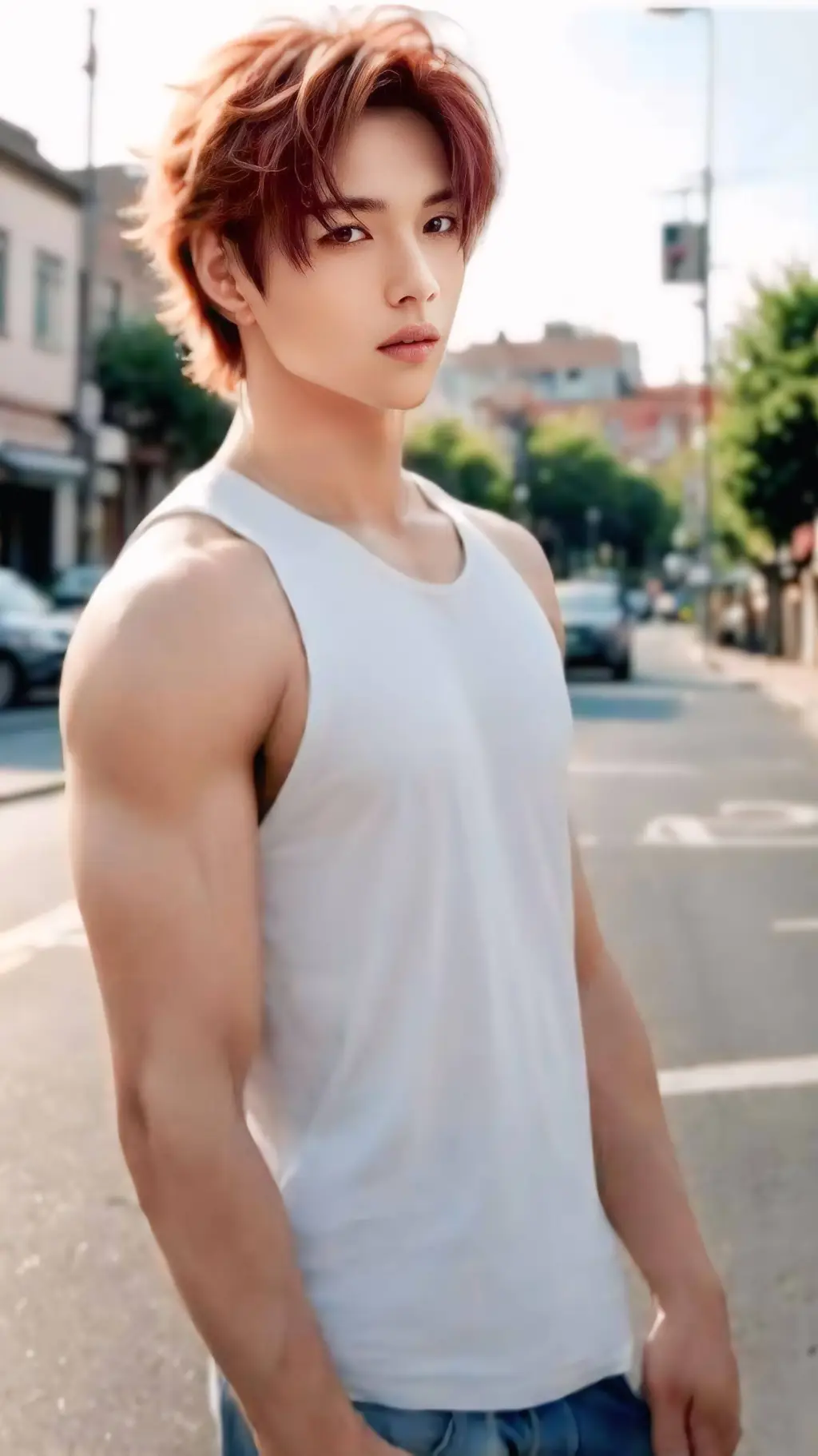 ai character: baked love ❤️ background