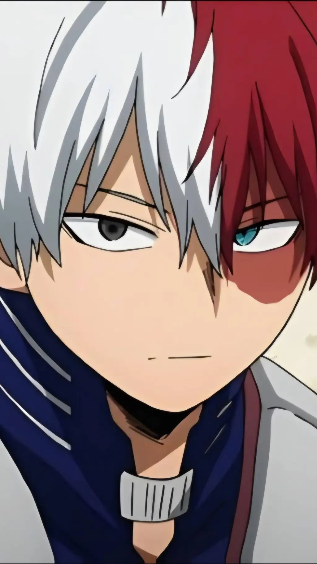 ai character: Shoto Todoroki background