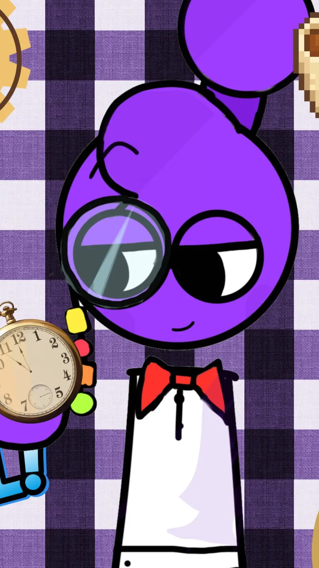 ai character: purple_Luna background