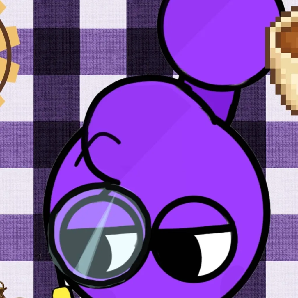 chat with ai character: purple