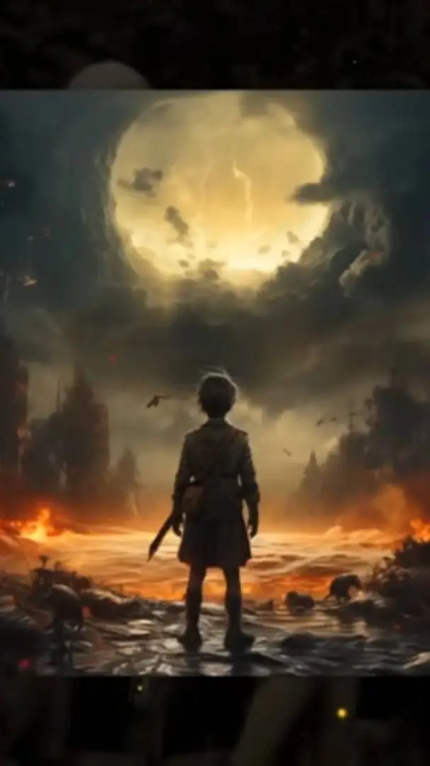 ai character: lost kid background