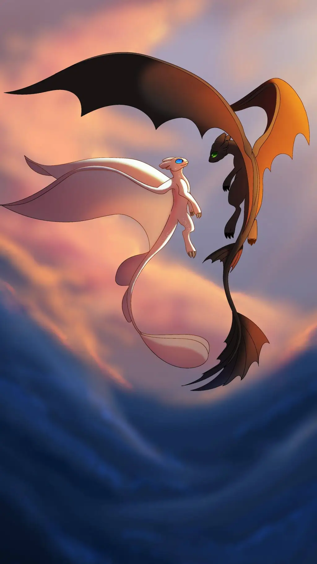 ai character: httyd love💕 background
