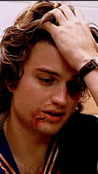 ai character: Steve Harrington  background