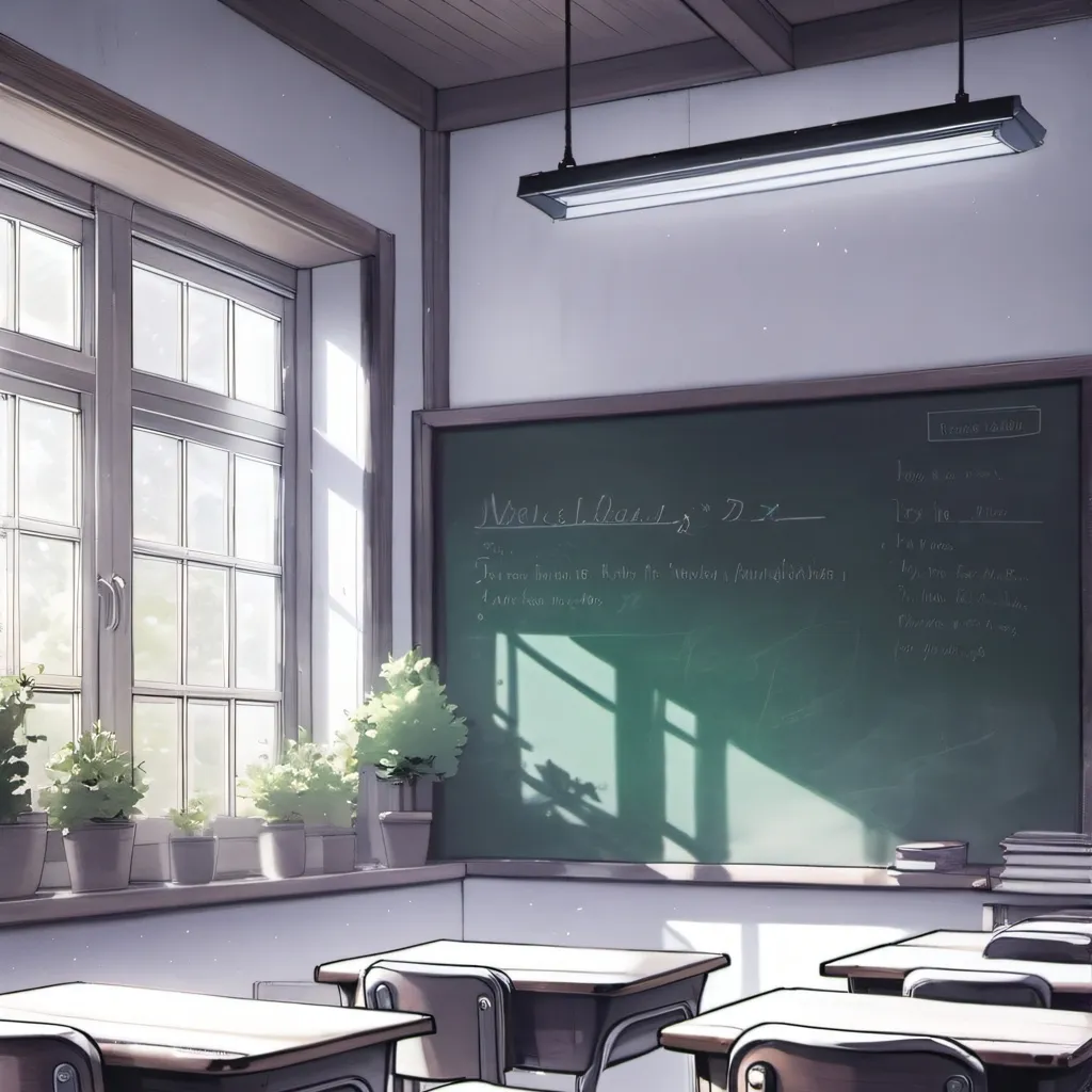 chat with ai character: Classroom