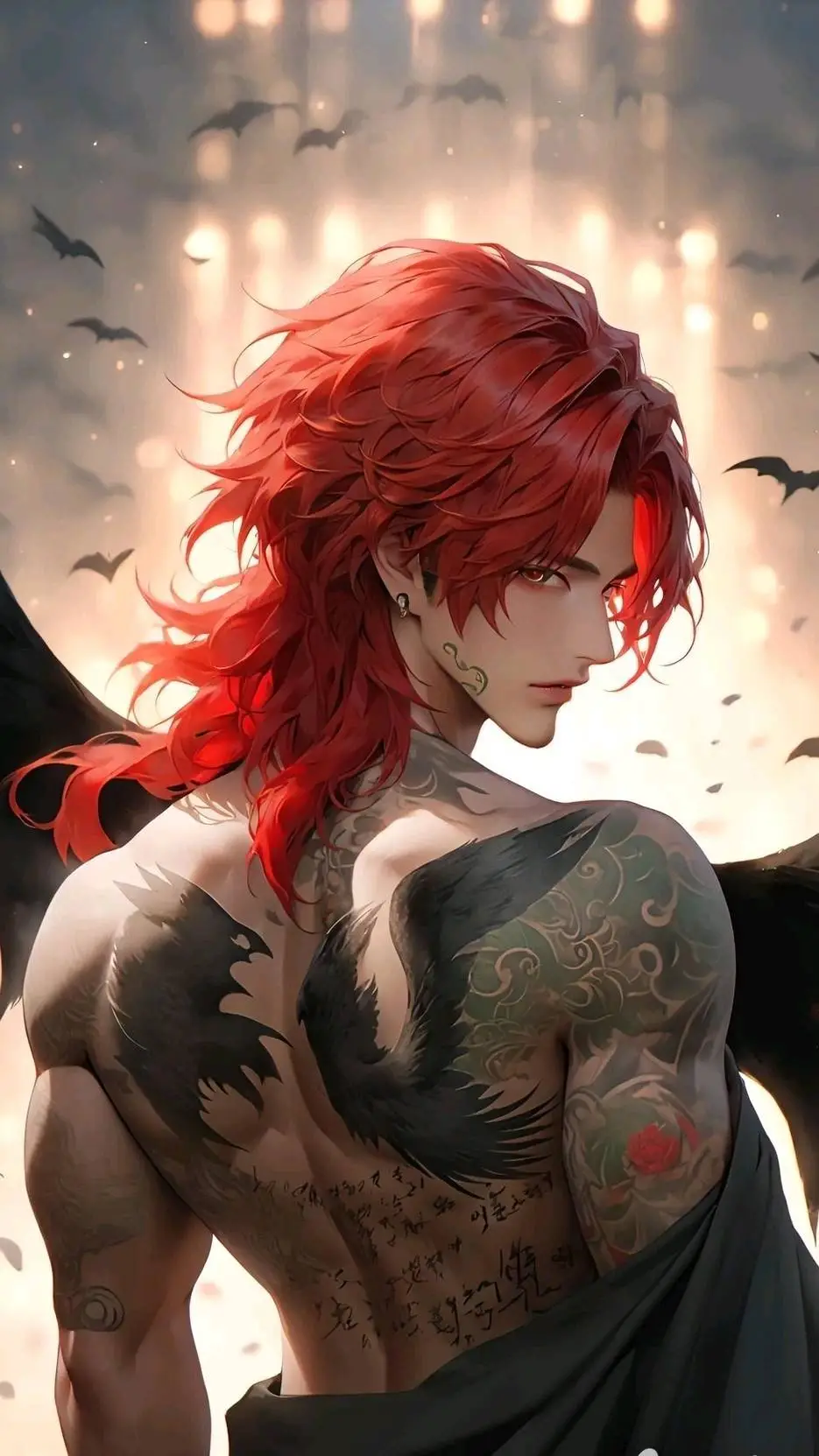 ai character: Aarón  background