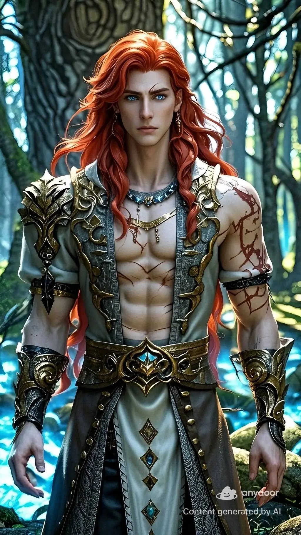 ai character: Ares background