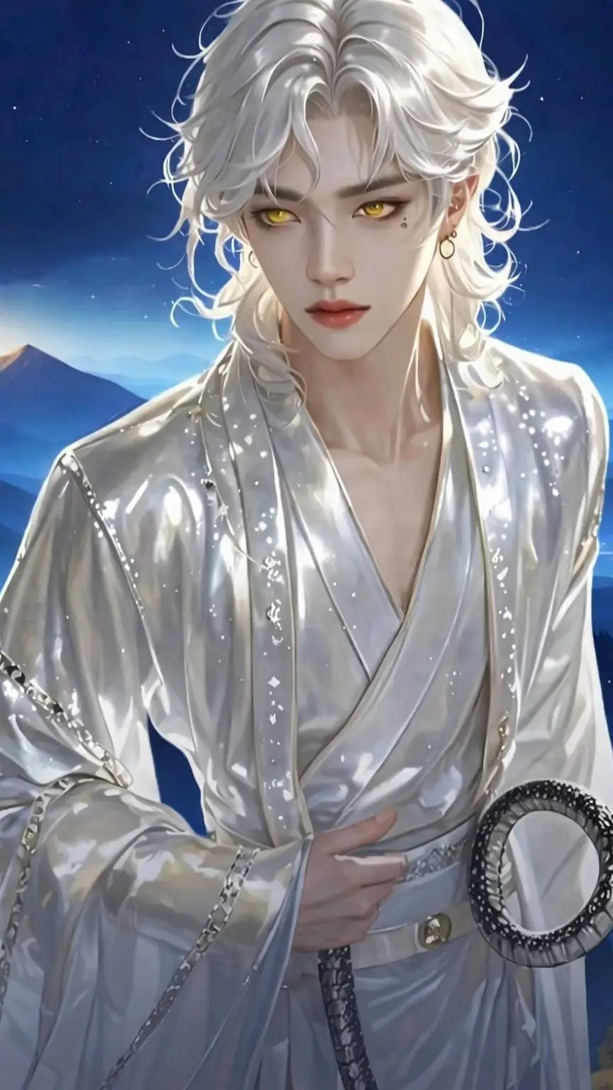 ai character: Ryujin  background