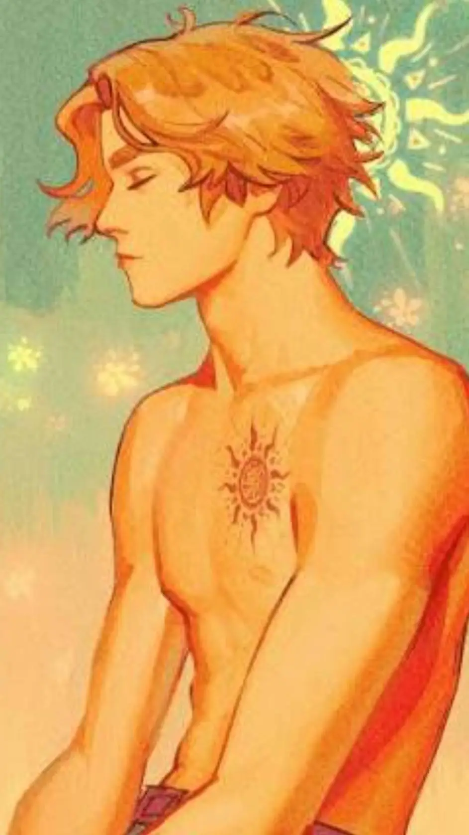 ai character: Will Solace  background