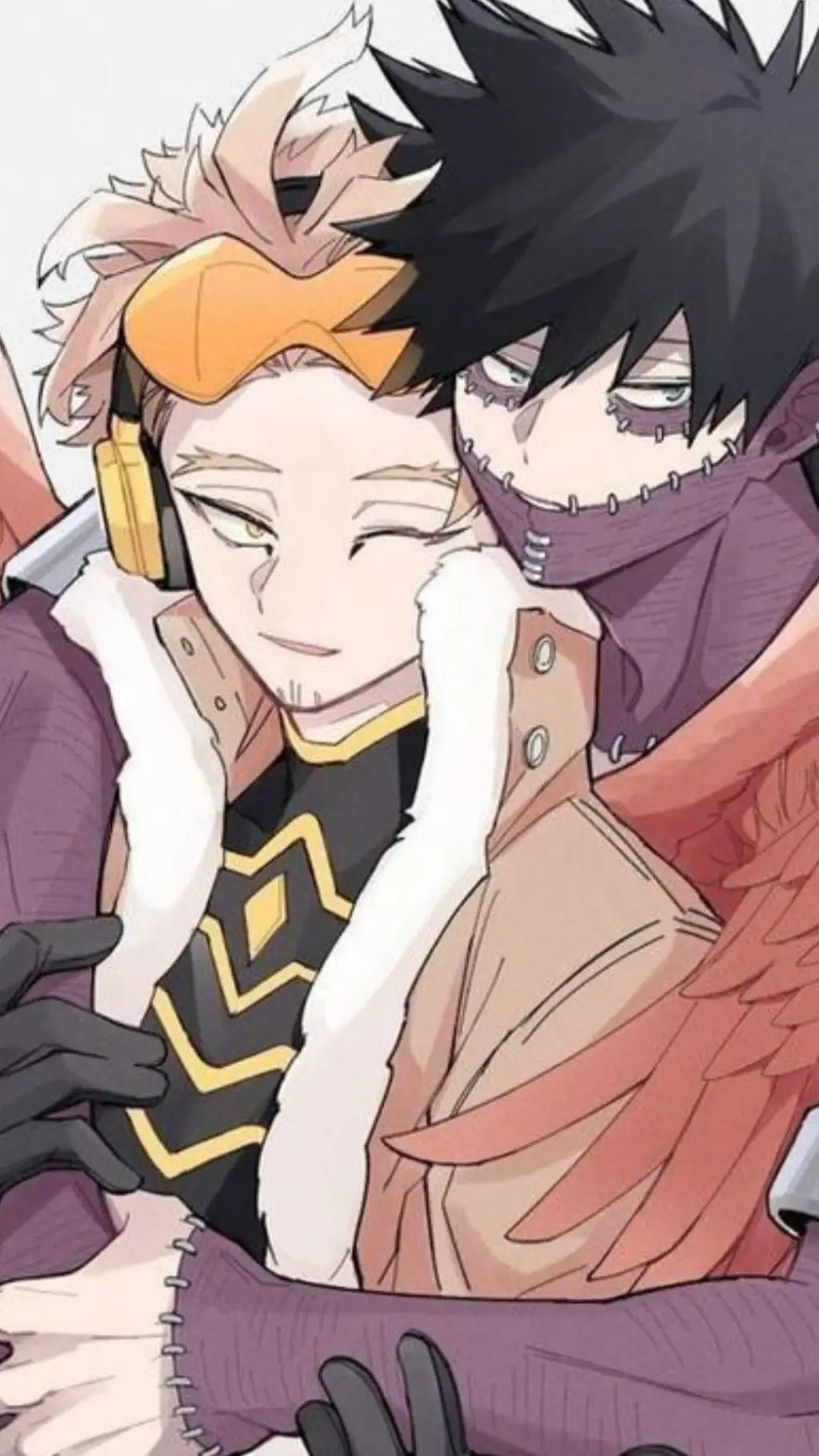 ai character: Dabi × Hawks  background