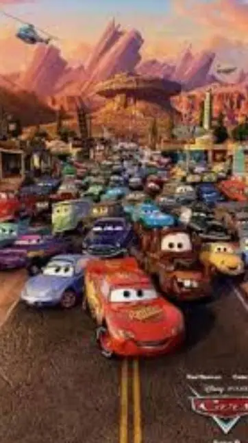 ai character: Disney pixar cars background