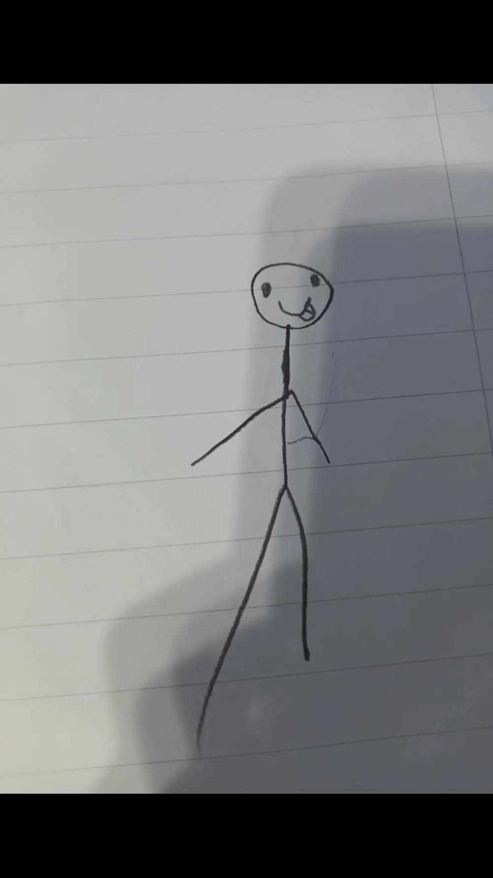 ai character: MR. stick man! background