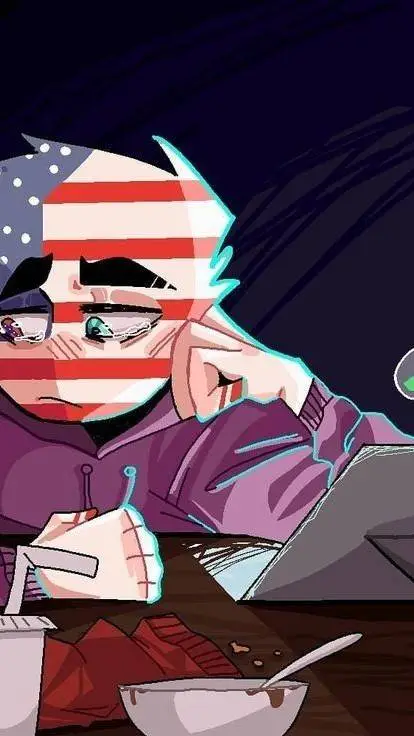 ai character: America, but...? background