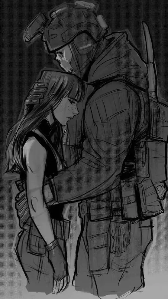 ai character: COD - Winter background