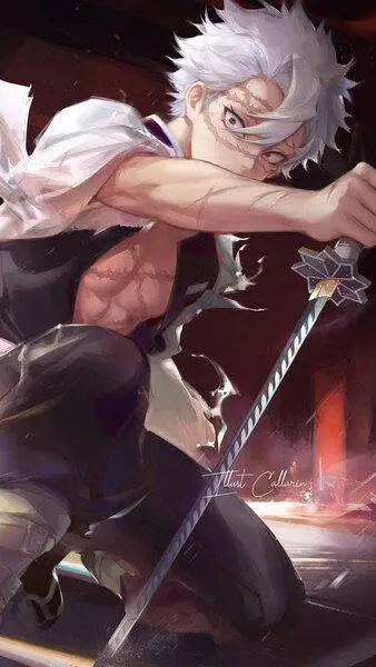 ai character: Shinazugawa Sanemi background