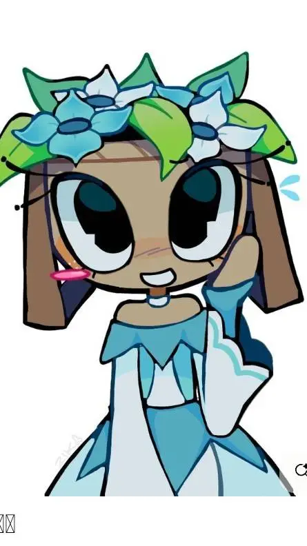 ai character: 🌼Bassie 🌸 background