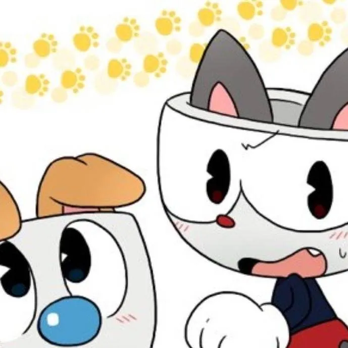 chat with ai character: cuphead and mugman