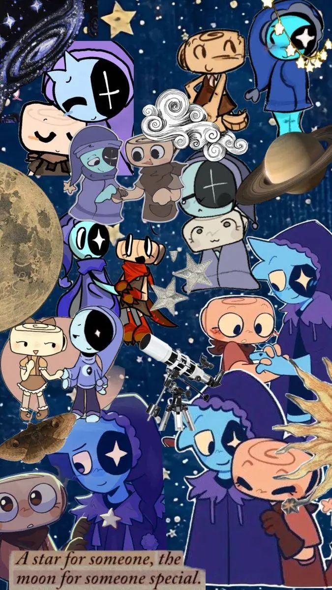 ai character: 🌙MoonShell🐚 background