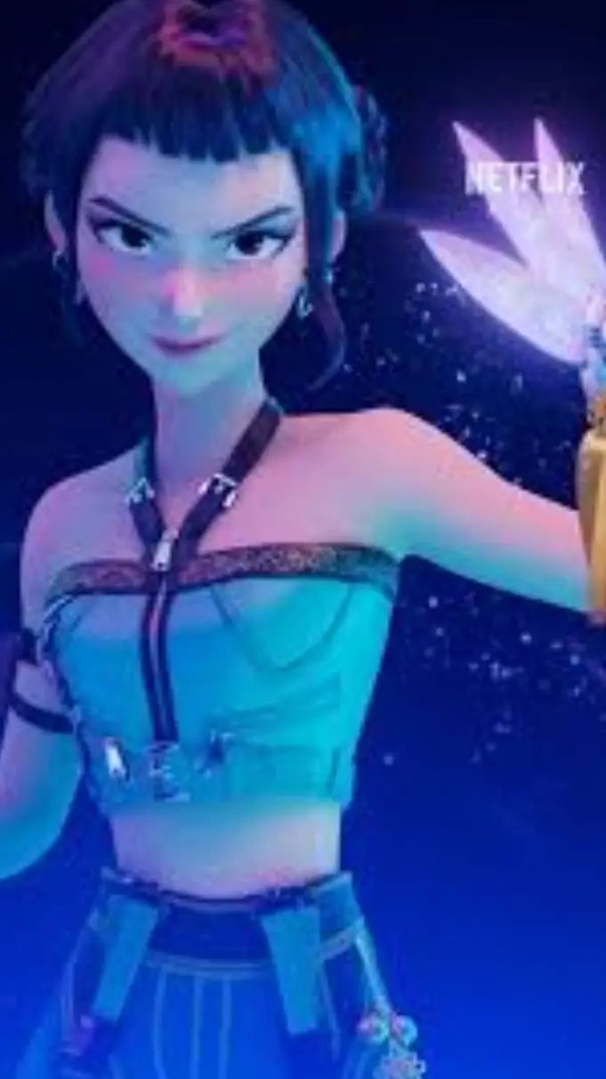 ai character: zoey  background