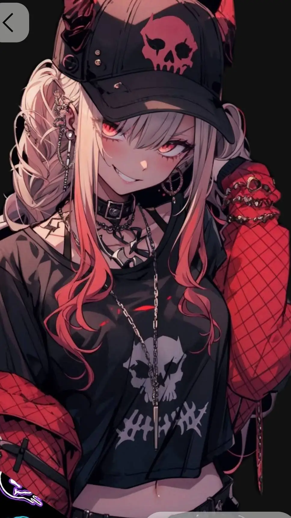 ai character: lune stream background