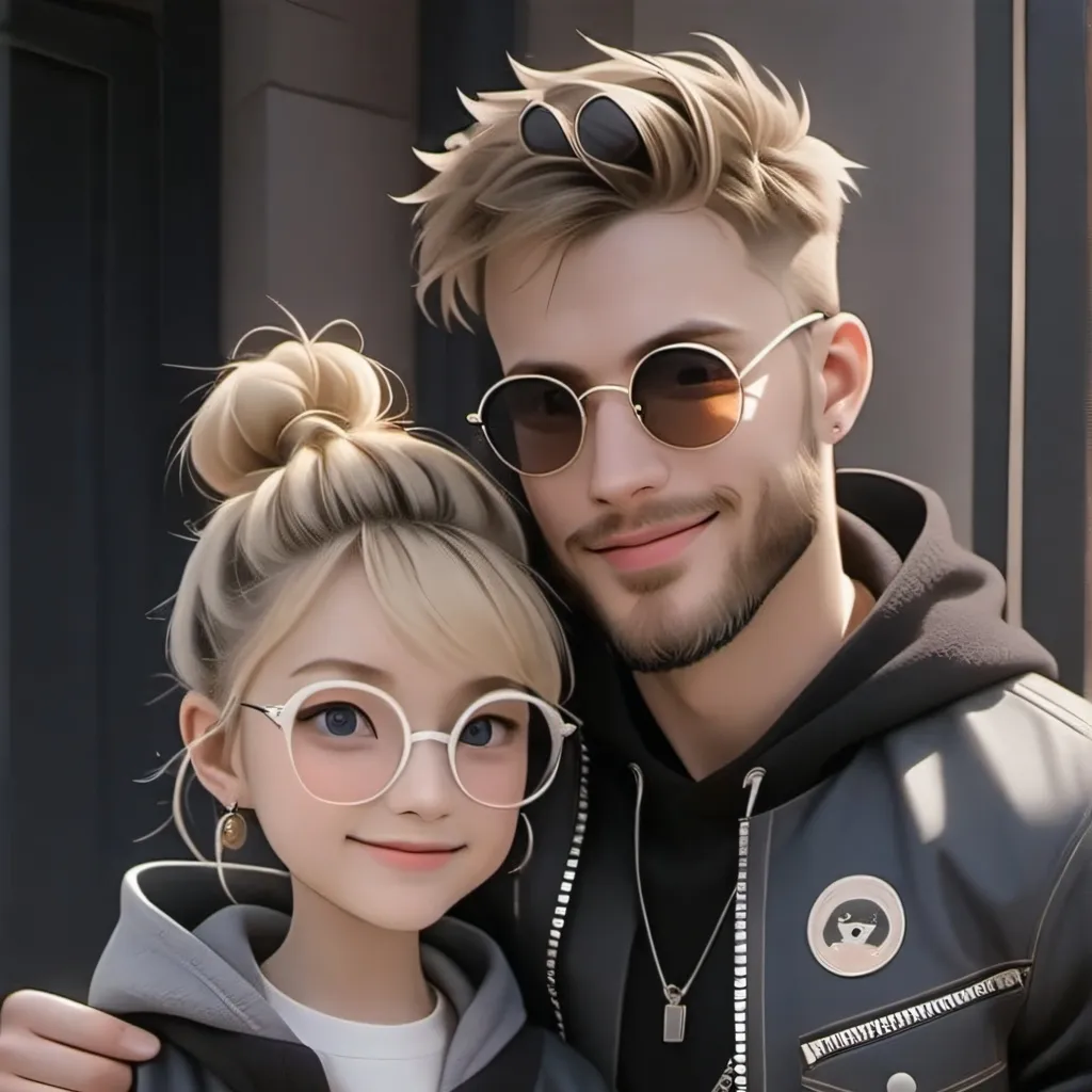 chat with ai character: André est papa!