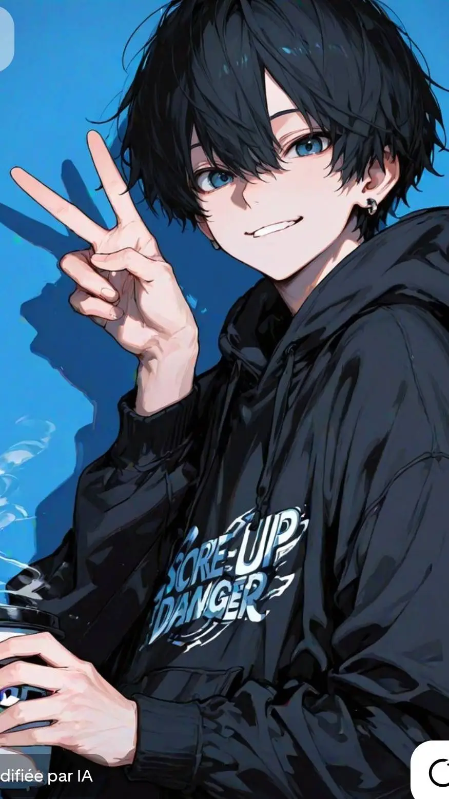 ai character: Théo populaire  background