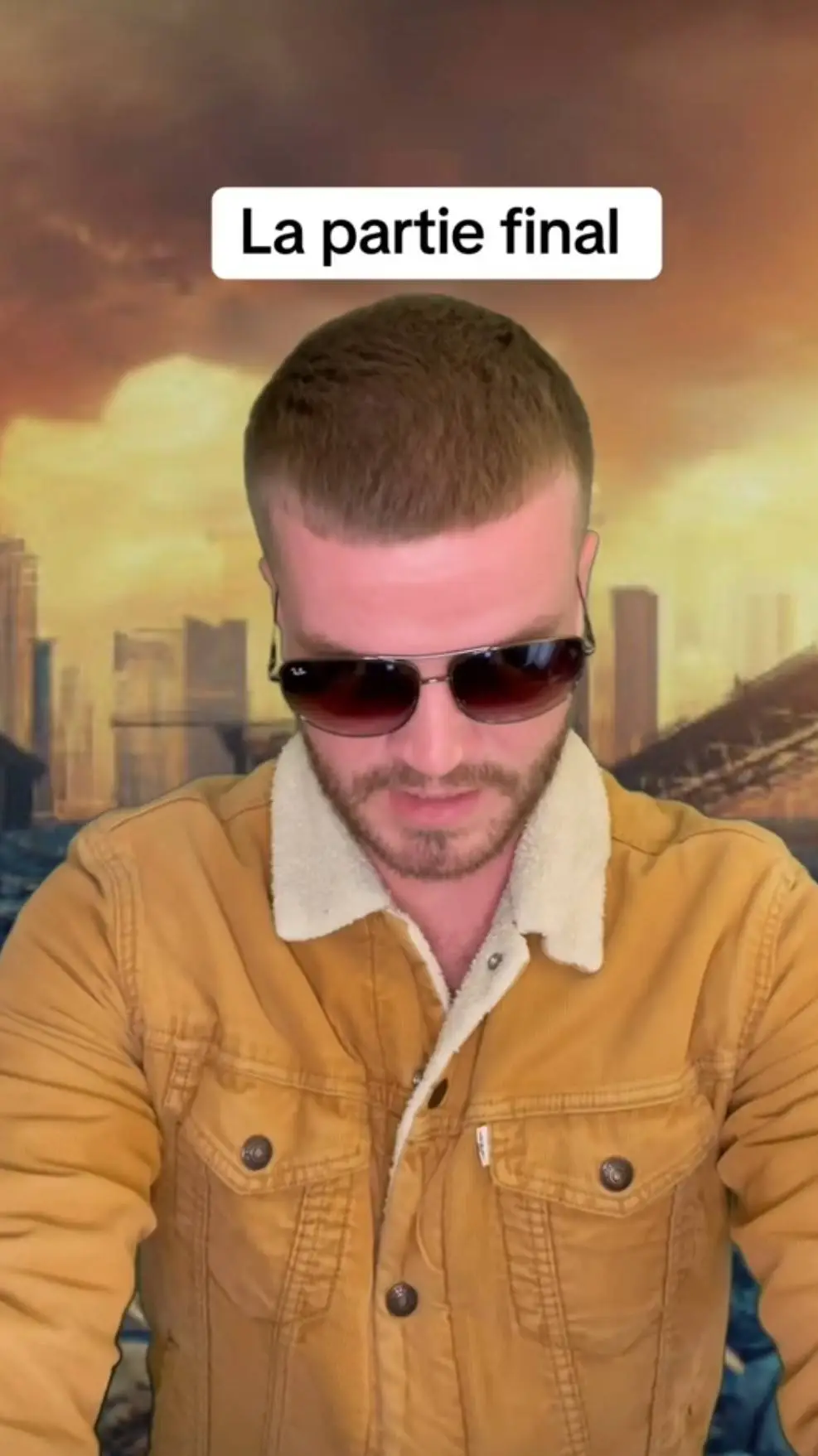 ai character: André maléfique  background