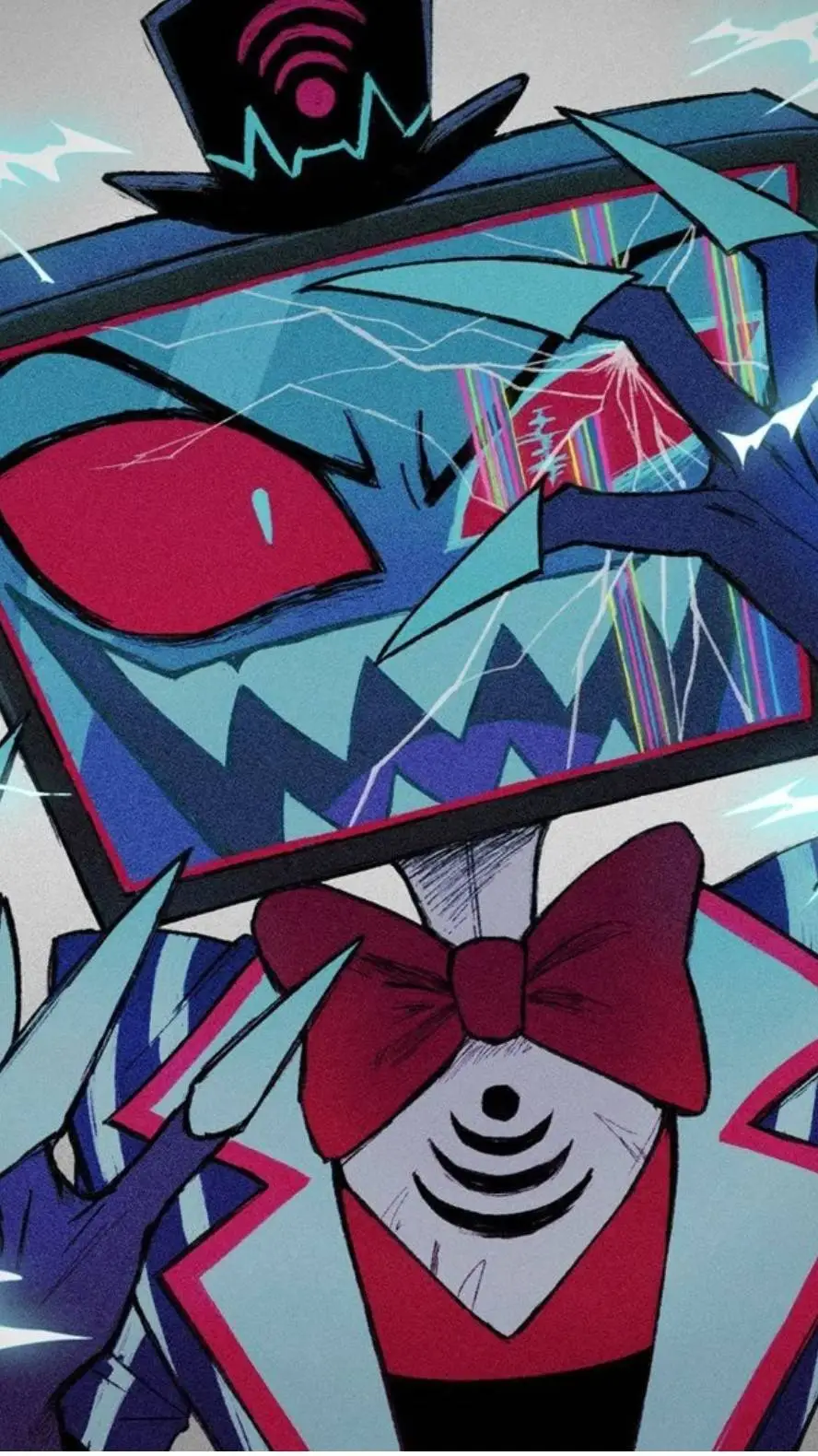 ai character: vox blessé  background