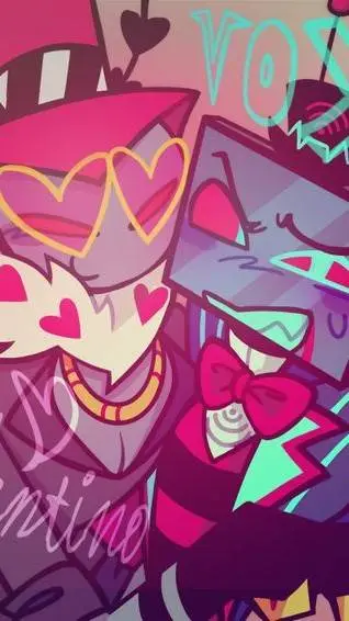 ai character: valentinol&vox amo background