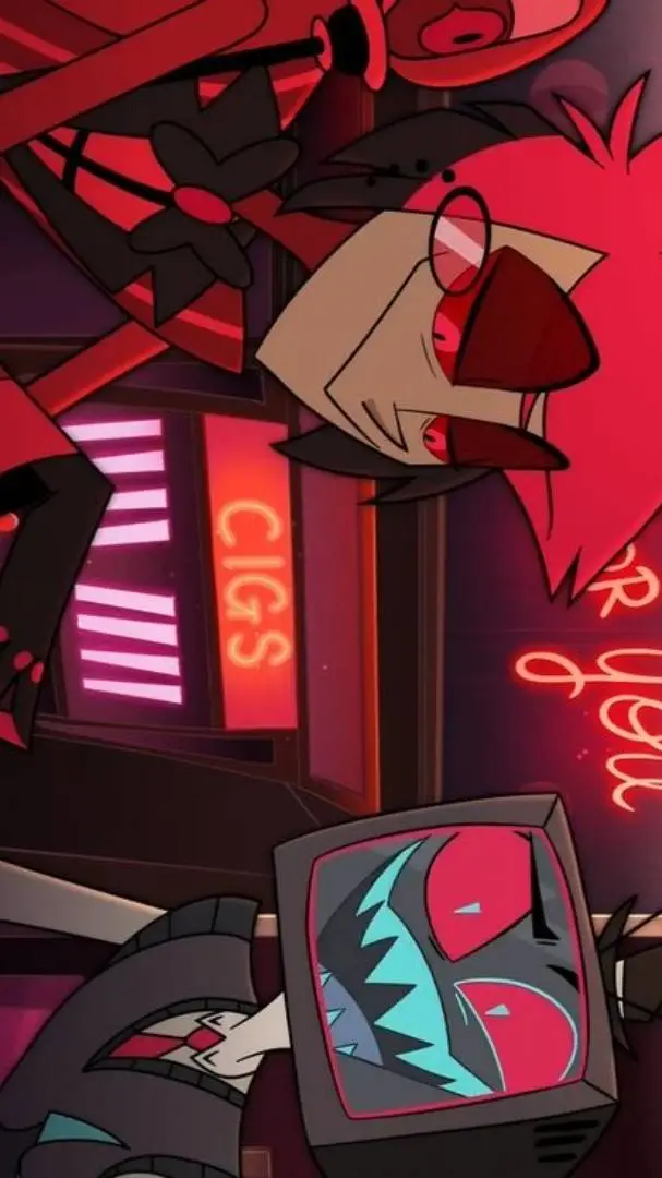 ai character: vox&Alastor amour background