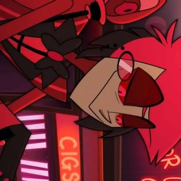 chat with ai character: vox&Alastor amour