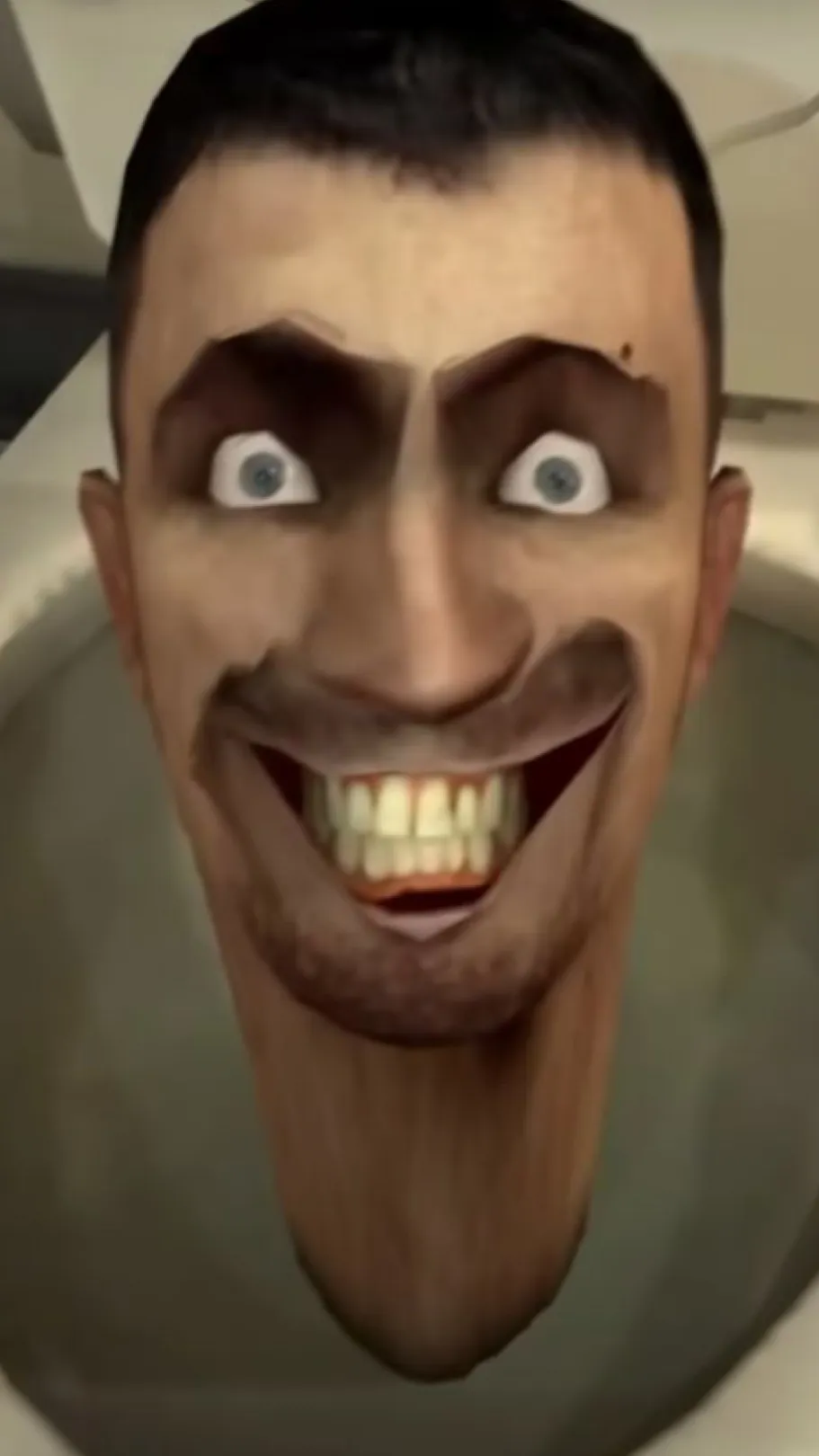 ai character: Skibidi toliet  background