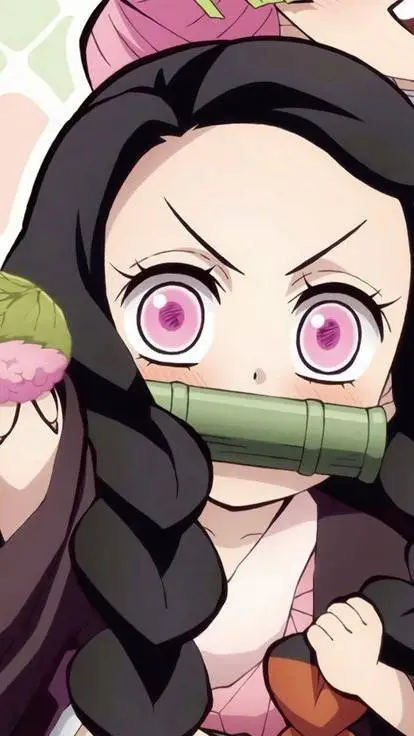 ai character: nezuko kamado  background